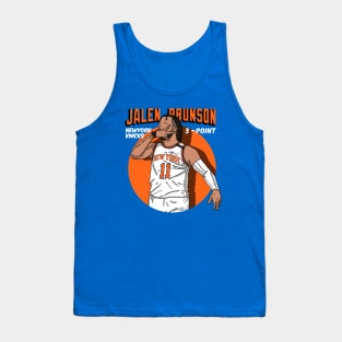 Jalen Brunson 3 Point Celebration Tank Top